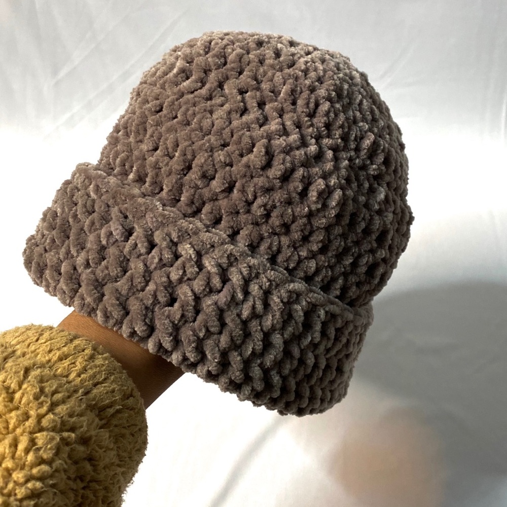 Handmade crochet beanie